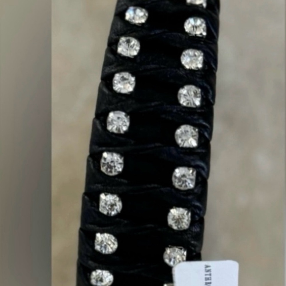 Anthropologie Leatherette Headband - Picture 7 of 9